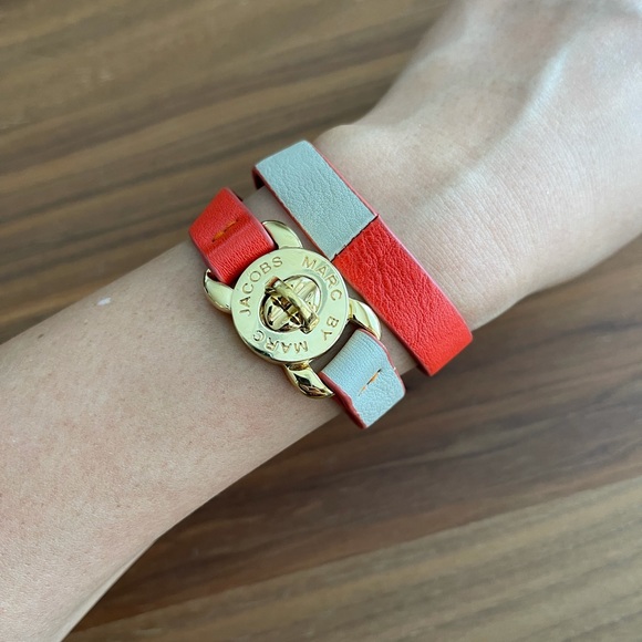Marc Jacobs Double Wrap Lock Bracelet - Picture 1 of 4